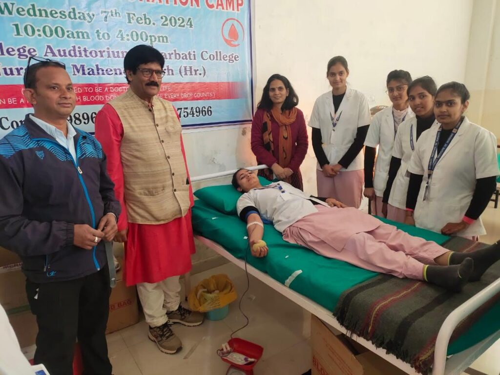 Blood donation camp